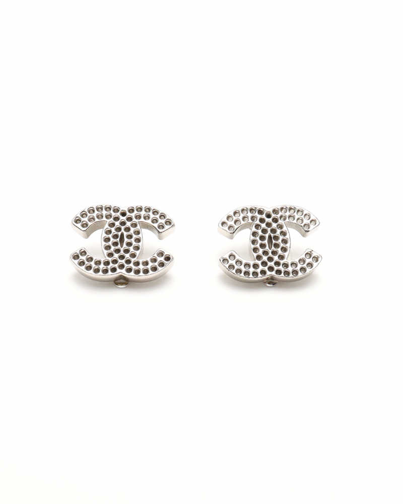 Chanel Coco Mark Clip-on Earrings