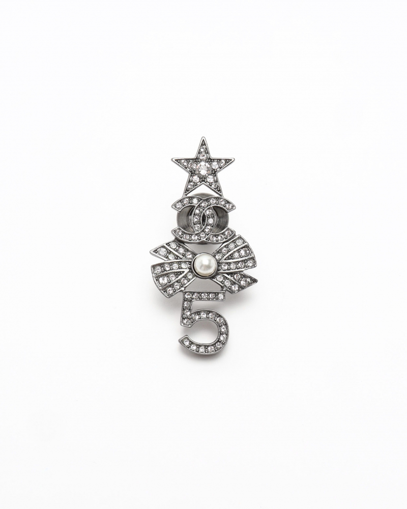 Chanel No 5 Rhinestone Brooch