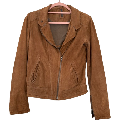 Naf Naf Wildlederjacke