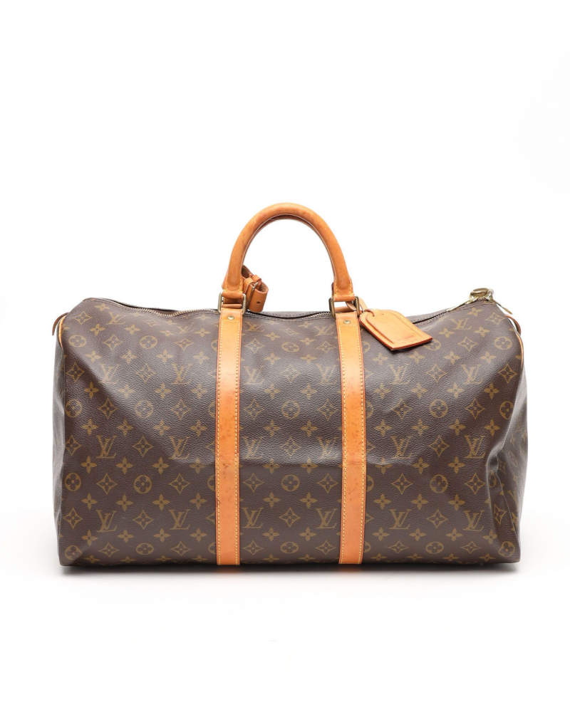 Louis Vuitton Monogram Keepall 50 Weekend Bag