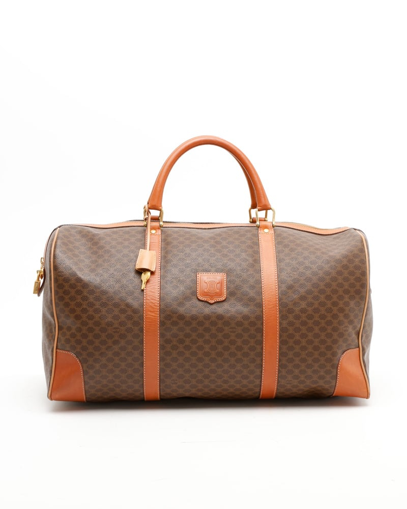 Celine Céline Macadam Boston Bag