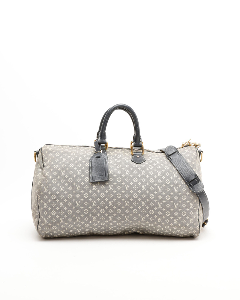 Louis Vuitton Monogram Idylle Speedy Voyage Bandoulière 45 Weekend Bag