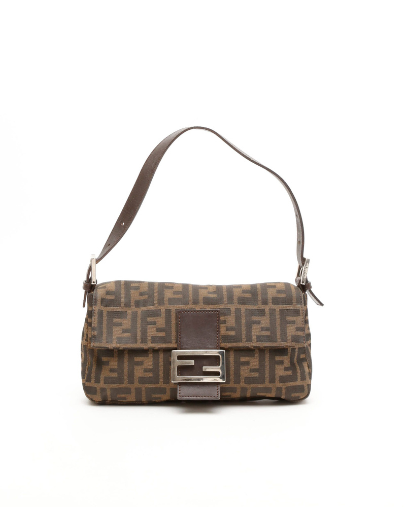 Fendi Zucca Baguette Bag