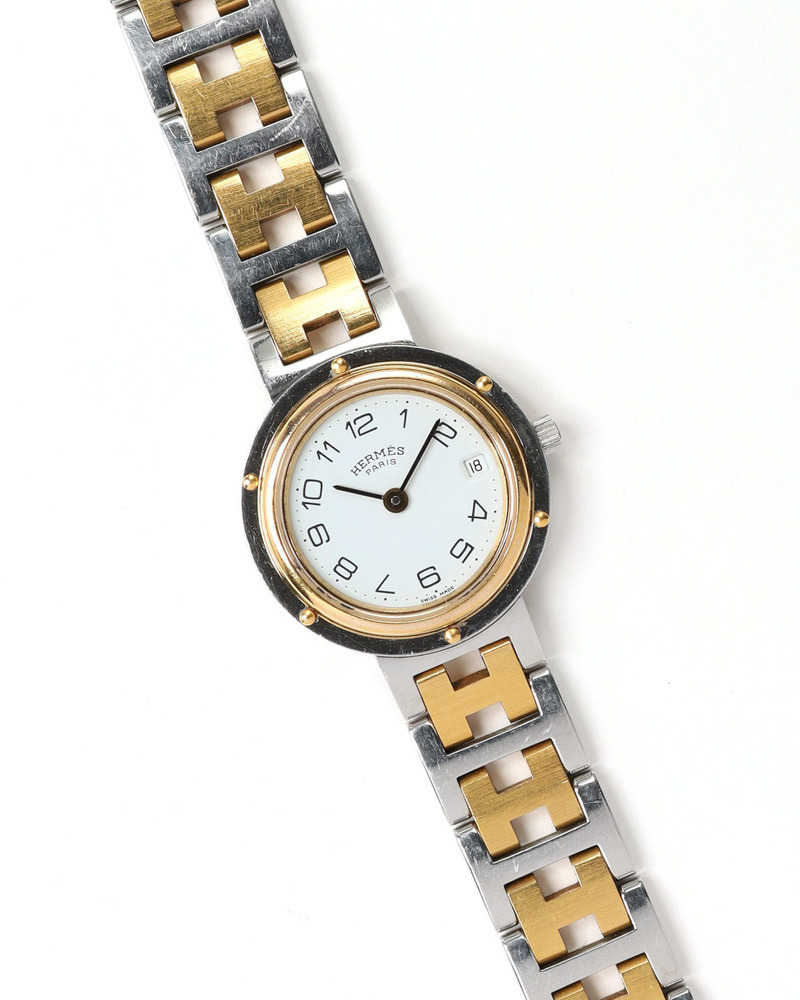 Hermès Clipper 24mm ca 2000 Full Set Watch