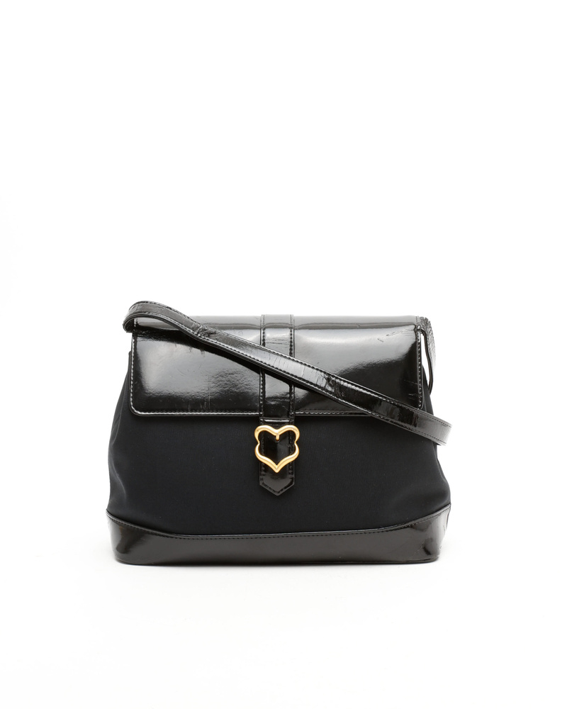 Saint Laurent Enamel Yves Shoulder Bag
