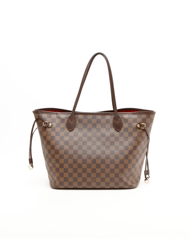 Louis Vuitton Damier Neverfull MM Tote Bag