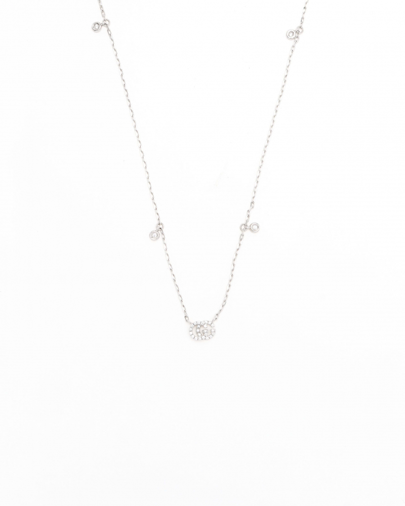 Gucci GG Running Diamond 18kt Necklace