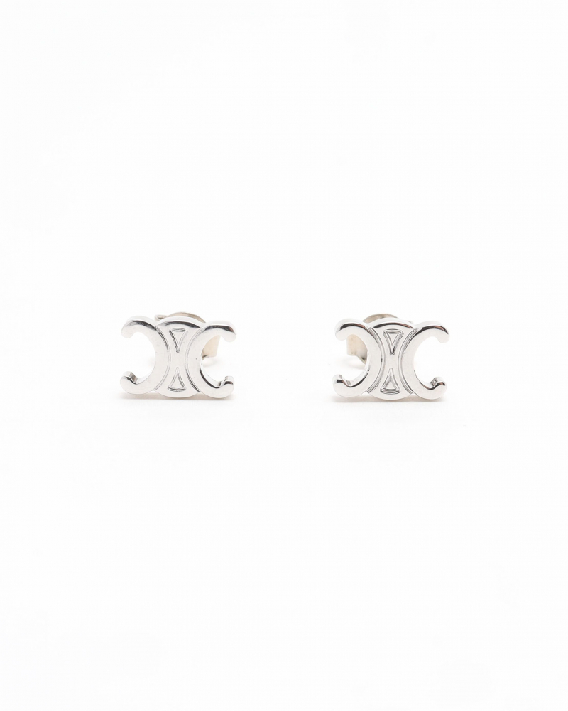 Celine Céline Triomphe Studs Earrings