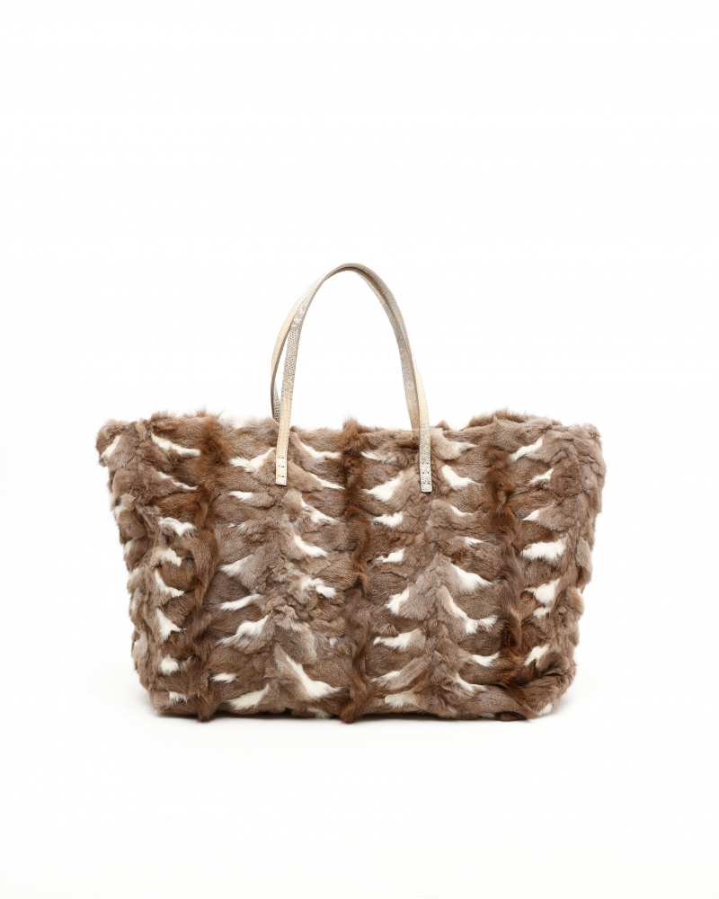 Fendi Fur Tote Bag
