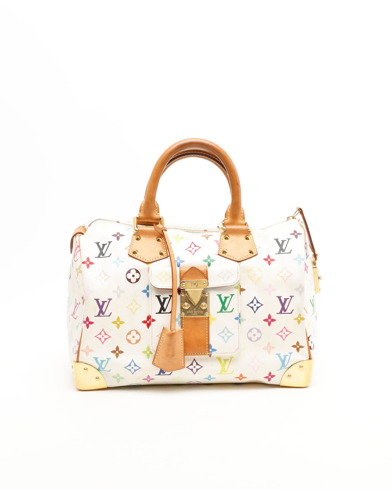 Louis Vuitton Murakami Speedy 30 Bag