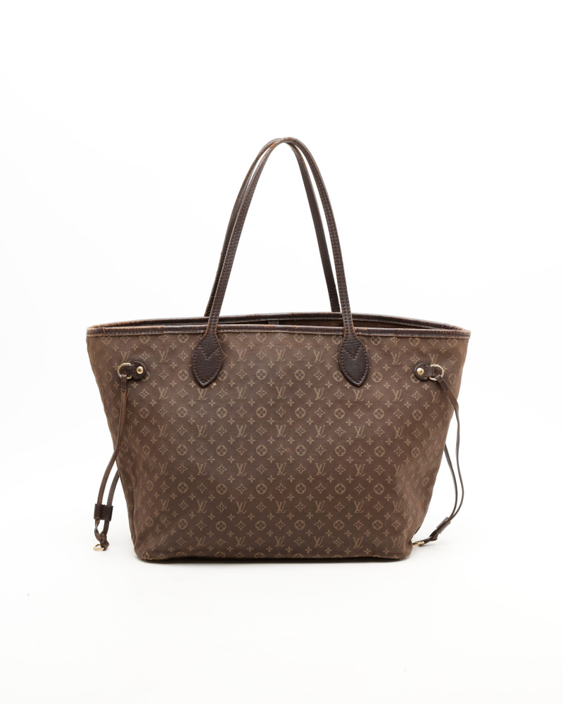 Louis Vuitton Neverfull Idylle Monogram Mini Lin MM Tote Bag