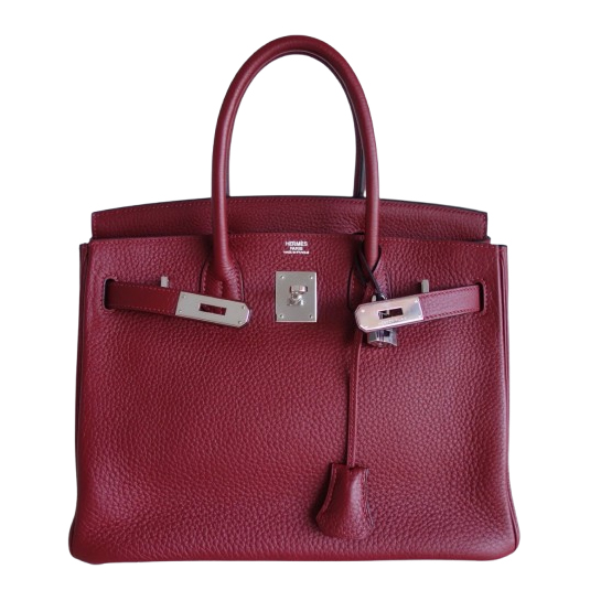 Hermès Hermes Birkin bag 30 red H