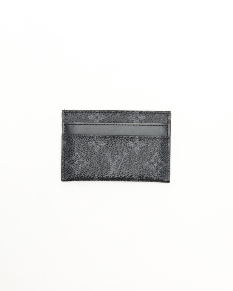Louis Vuitton Monogram Eclipse Double Card Holder