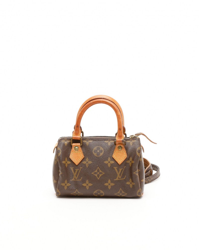 Louis Vuitton Monogram Mini Speedy Bandoulière Bag