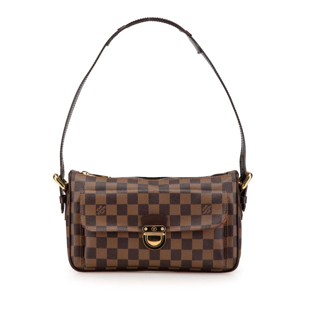 Louis Vuitton B Louis Vuitton Brown Damier Canvas Canvas Damier Ebene Ravello GM France