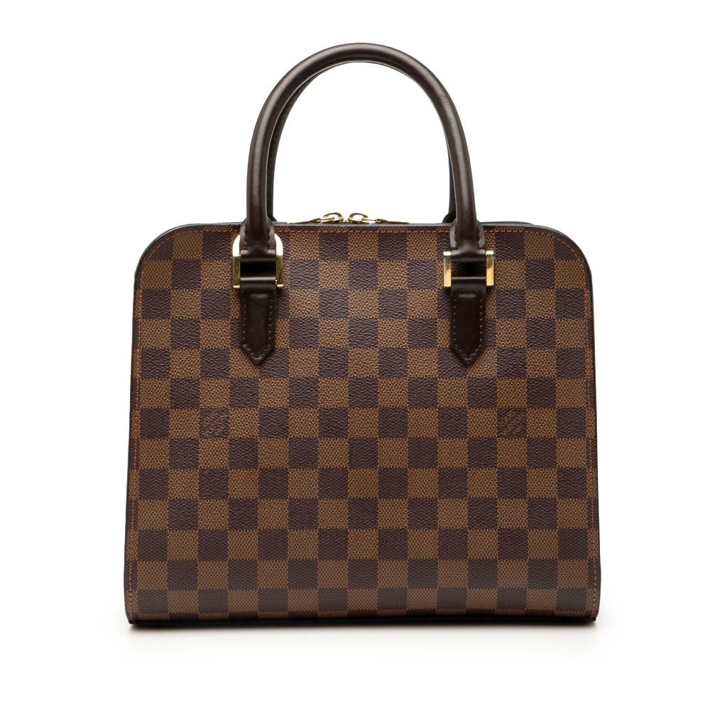 Louis Vuitton B Louis Vuitton Brown Damier Canvas Fabric Damier Ebene Triana France