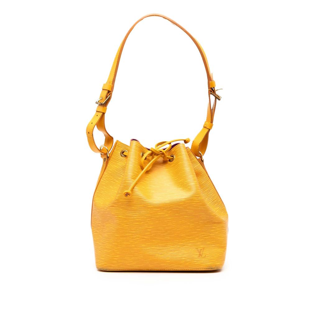 Louis Vuitton B Louis Vuitton Yellow Epi Leather Leather Epi Petit Noe France
