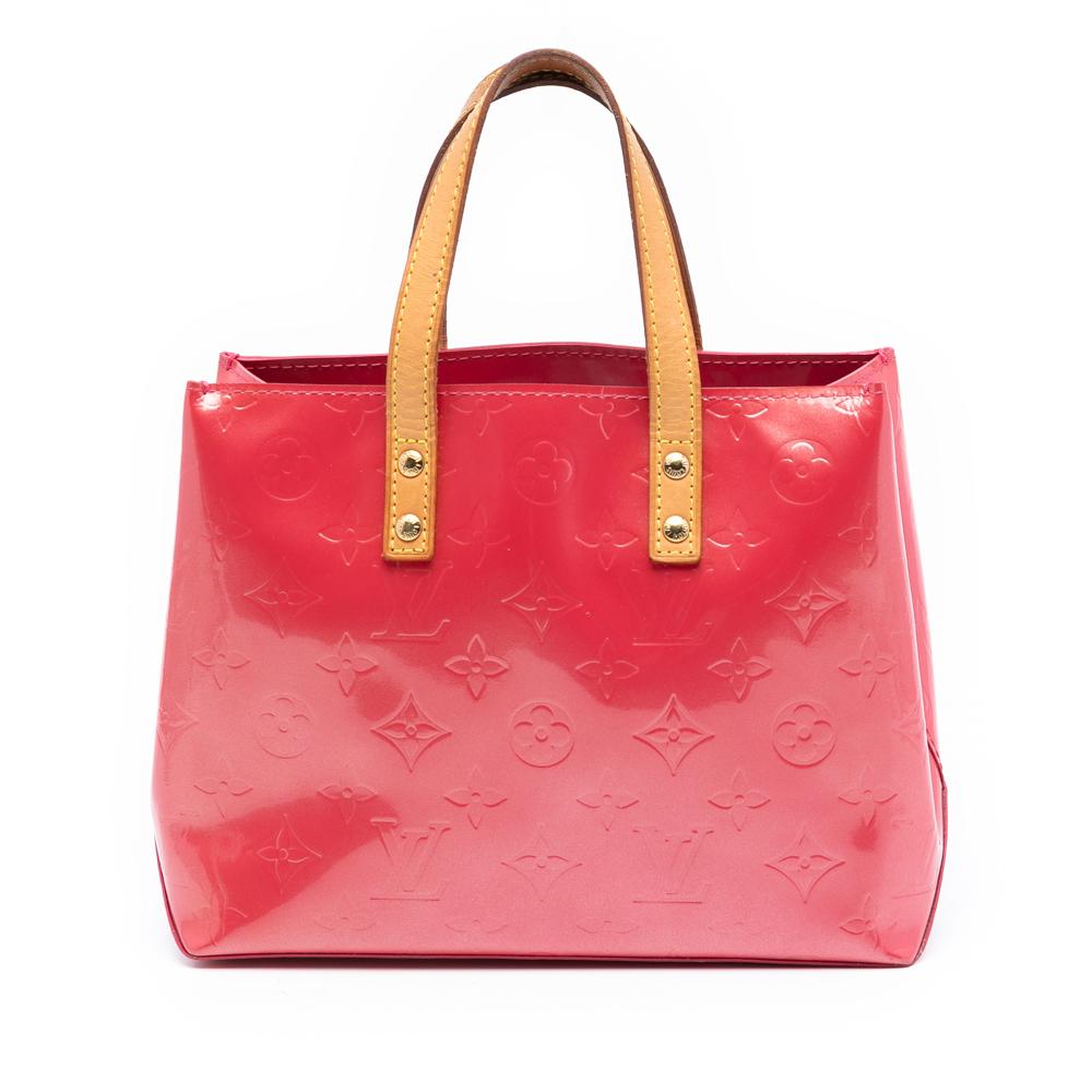 Louis Vuitton B Louis Vuitton Pink Hot Pink Vernis Leather Leather Monogram Vernis Reade PM France