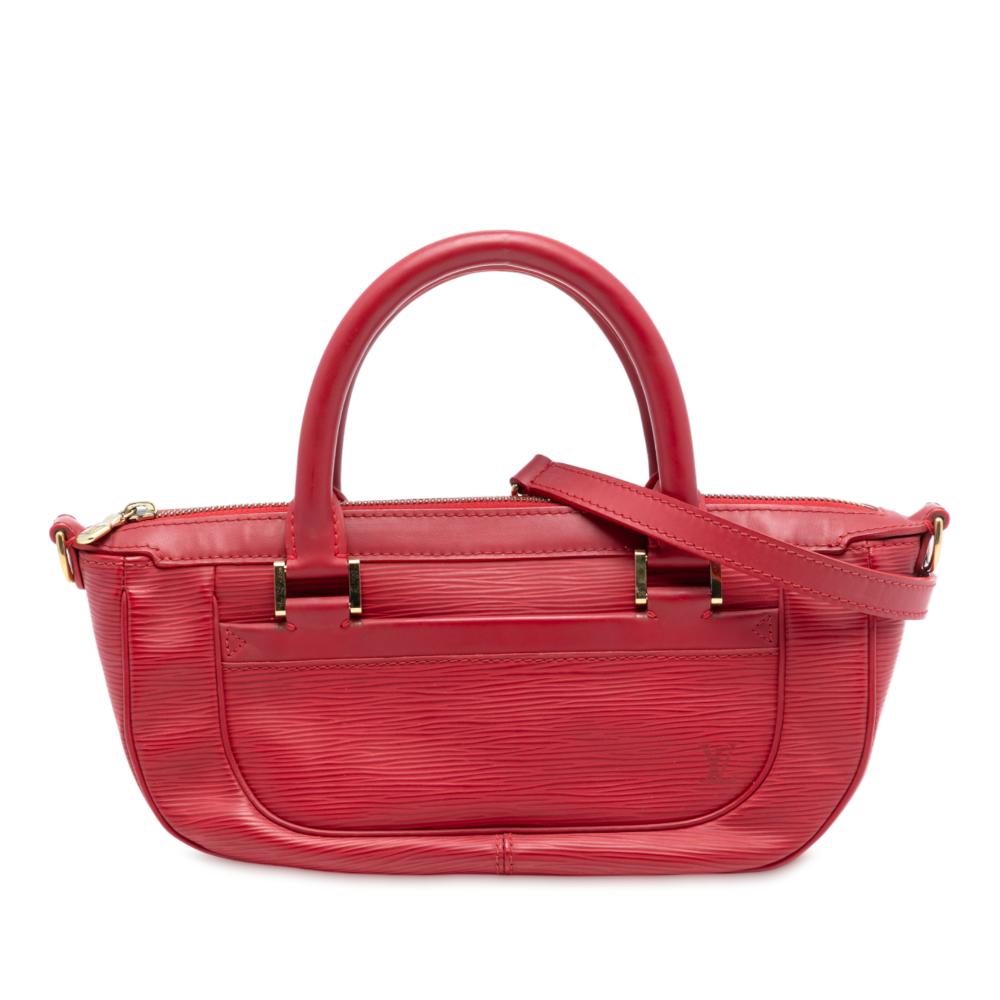 Louis Vuitton B Louis Vuitton Red Epi Leather Leather Epi Dhanura PM France