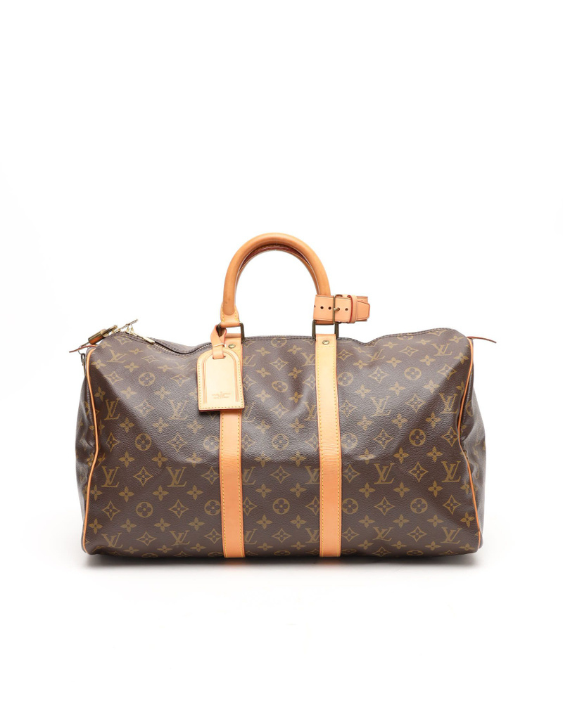 Louis Vuitton Monogram Keepall Bandoulière 45 Weekend Bag