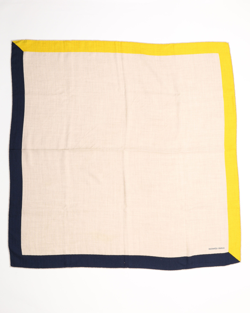 Hermès 100 Cashmere Silk Scarf