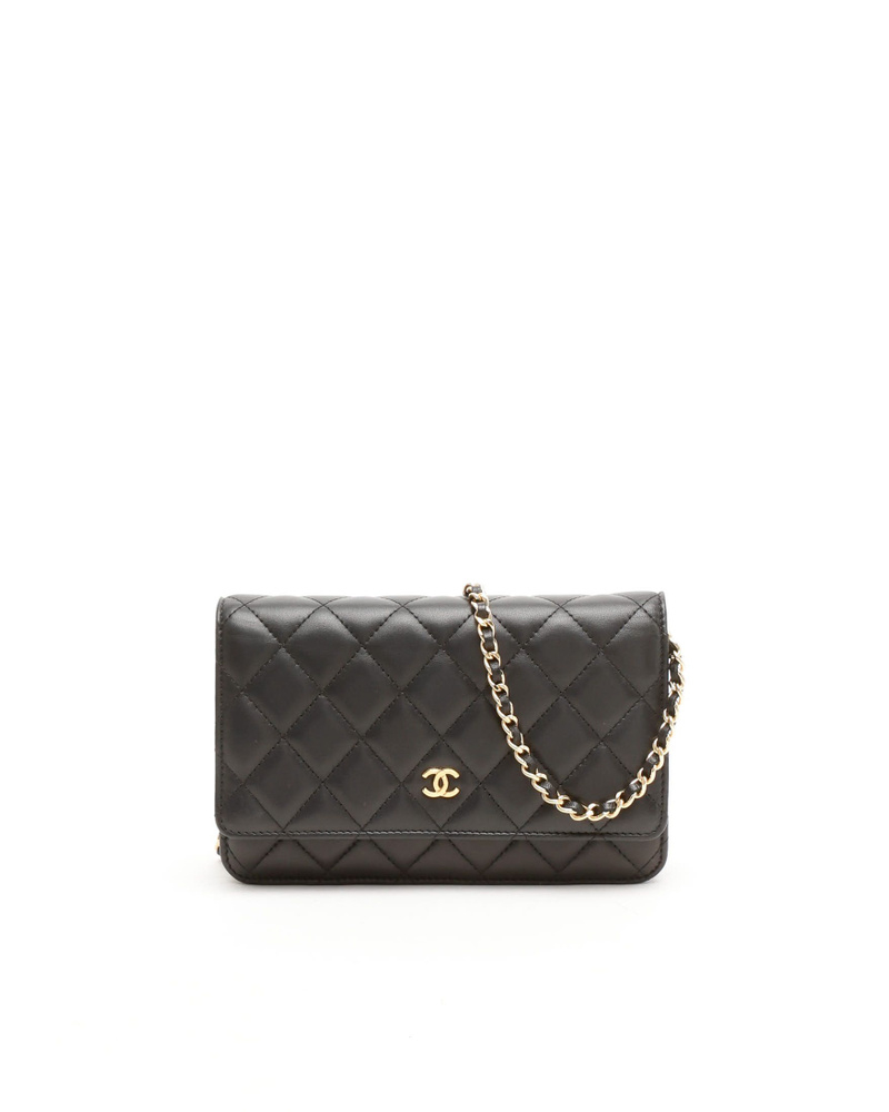 Chanel Quilted Lambskin Wallet On Chain Bag