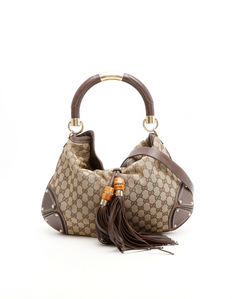 Gucci GG Bamboo Indy Bag