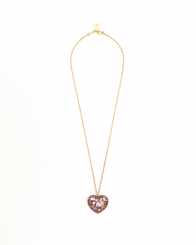 Louis Vuitton Heart Necklace