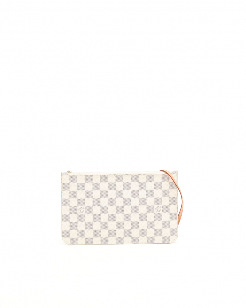 Louis Vuitton Damier Azur Neverfull Pouch