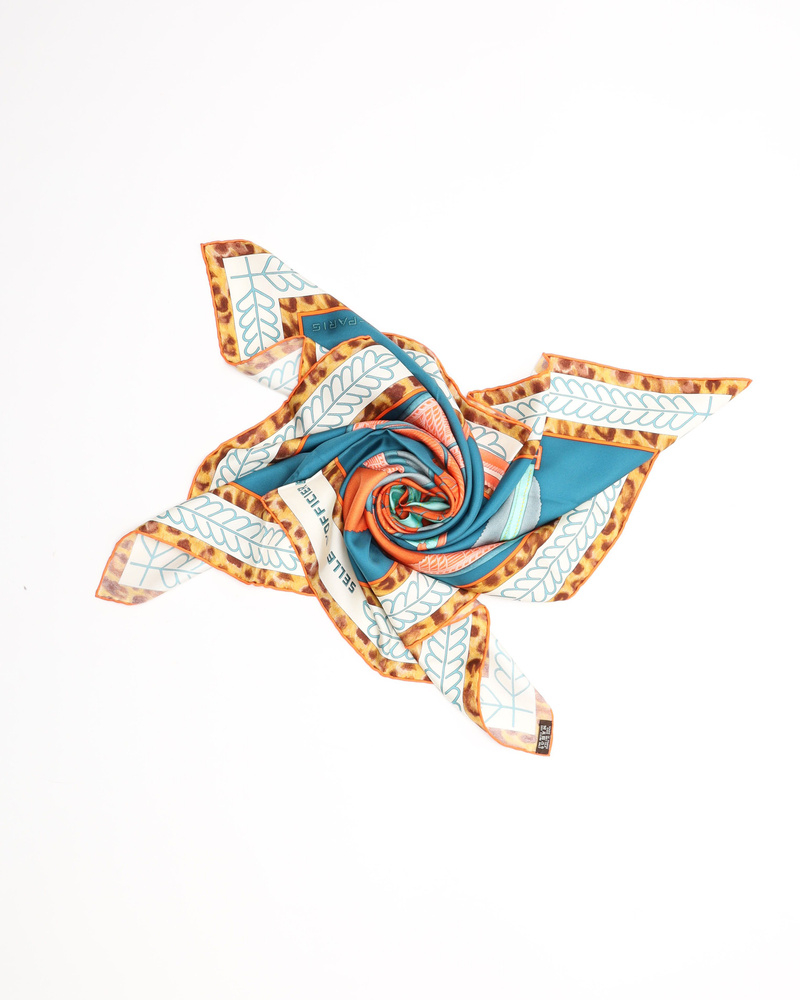 Hermès 90 Selle d'Officier en Grande Tenue Silk Scarf