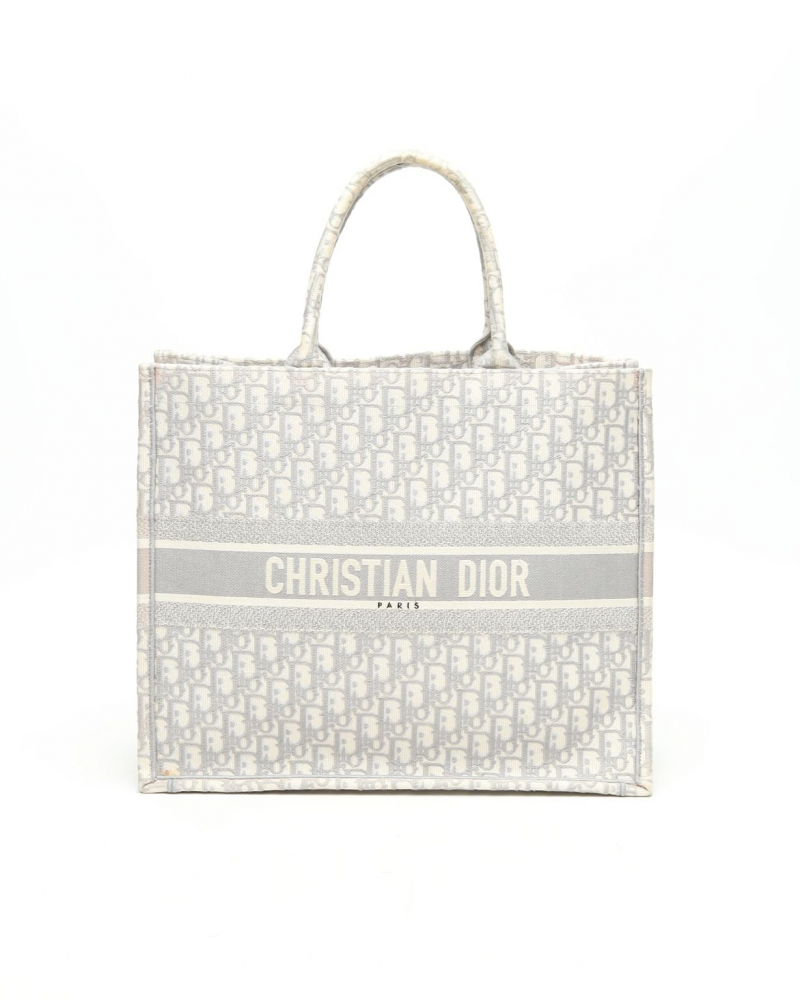 Christian Dior Large Oblique Book Tote Bag