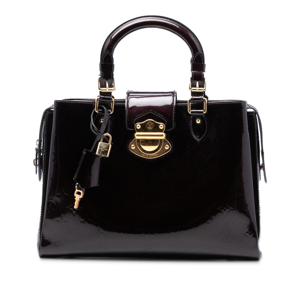 Louis Vuitton B Louis Vuitton Purple Vernis Leather Leather Monogram Vernis Melrose Avenue France