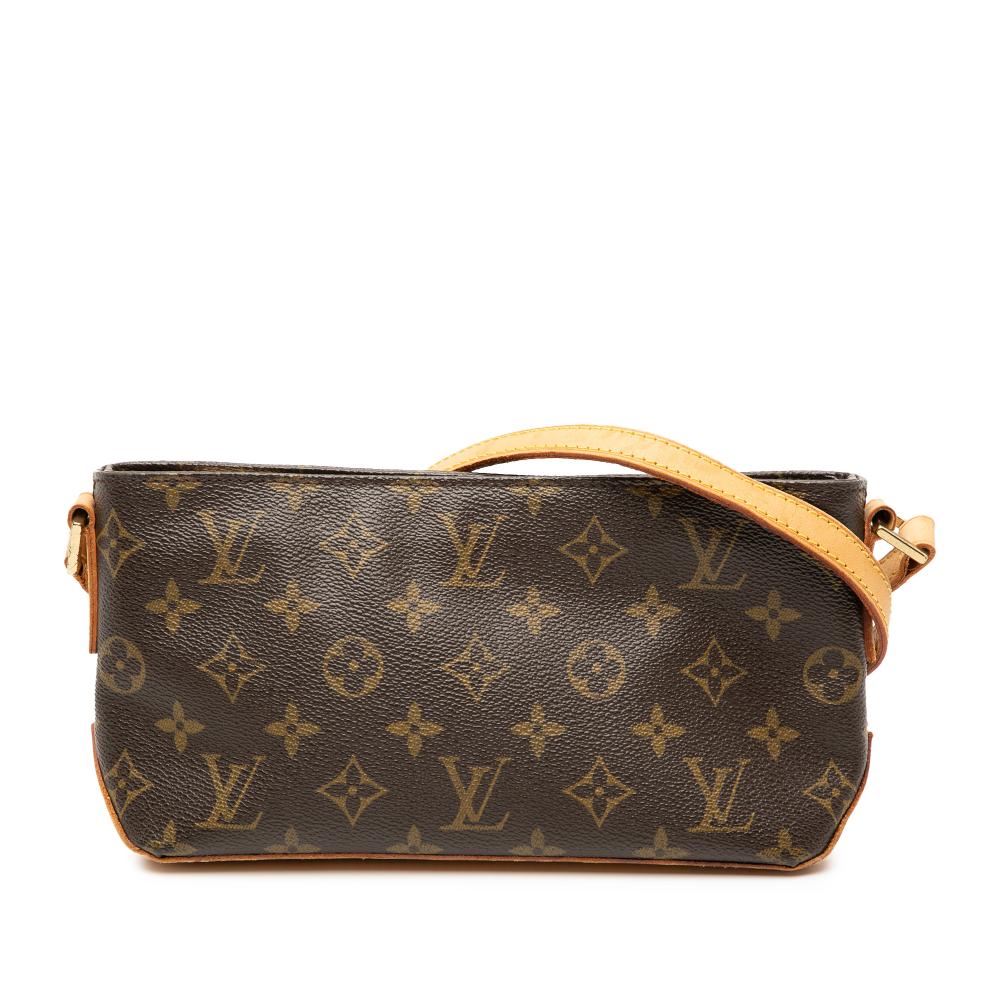 Louis Vuitton B Louis Vuitton Brown Monogram Canvas Fabric Monogram Trotteur France