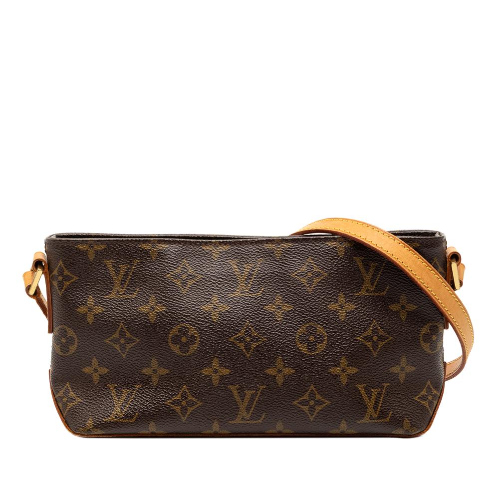 Louis Vuitton B Louis Vuitton Brown Monogram Canvas Fabric Monogram Trotteur France