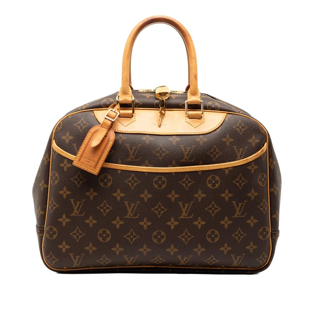 Louis Vuitton B Louis Vuitton Brown Monogram Canvas Fabric Monogram Deauville France