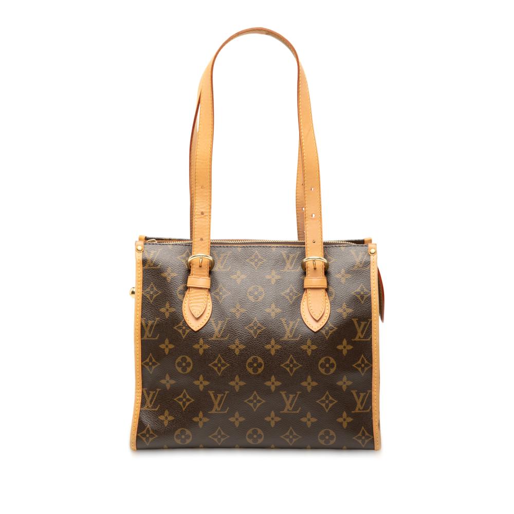 Louis Vuitton B Louis Vuitton Brown Monogram Canvas Fabric Monogram Popincourt Haut France