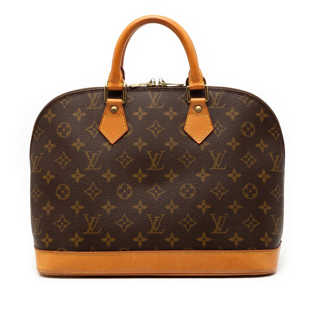 Louis Vuitton B Louis Vuitton Brown Monogram Canvas Fabric Monogram Alma PM United States
