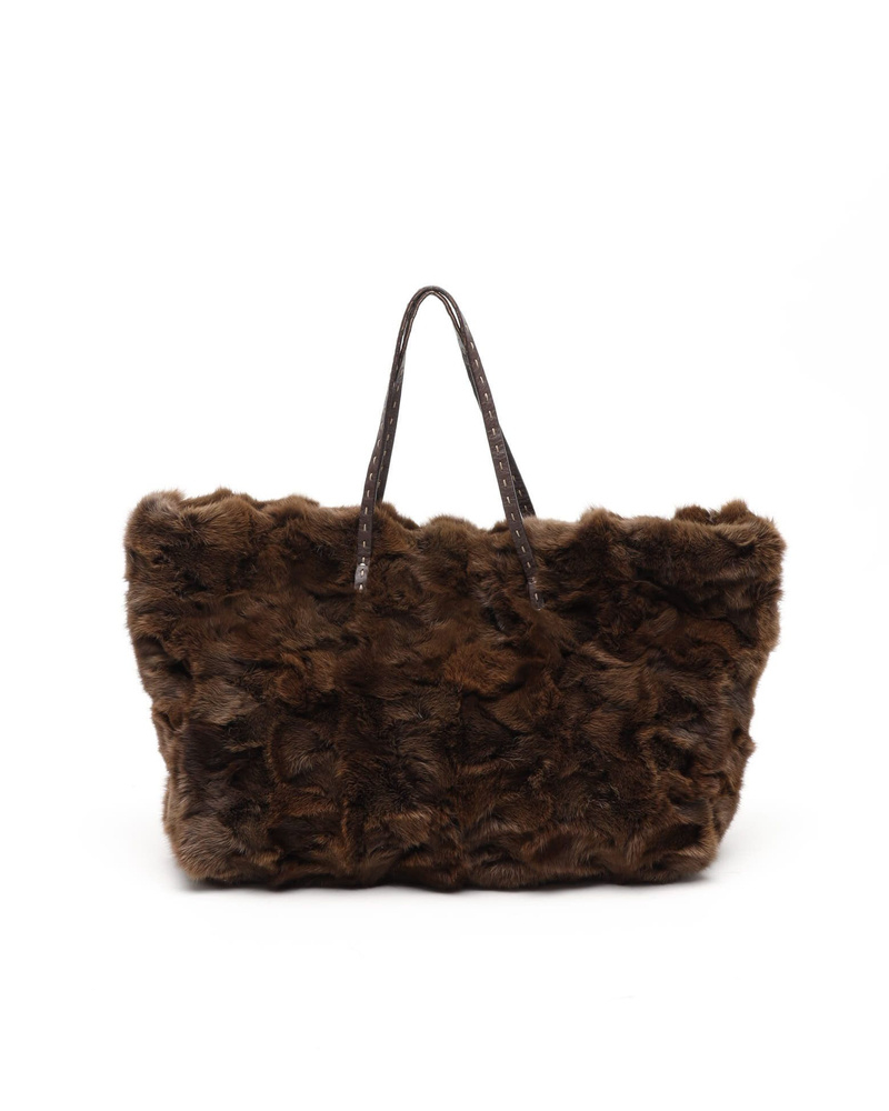 Fendi Selleria Fur Tote Bag