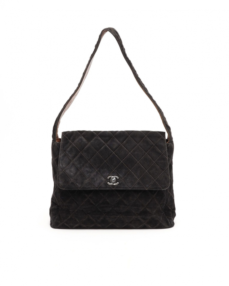 Chanel CC Quilted Shoulder Bag