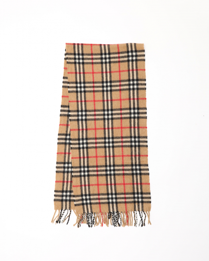 Burberry Nova Check Cashmere Scarf