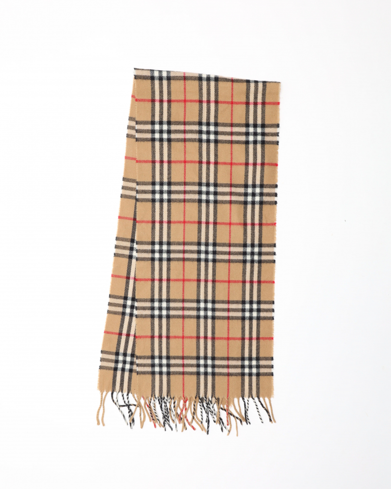 Burberry Nova Check Wool Scarf