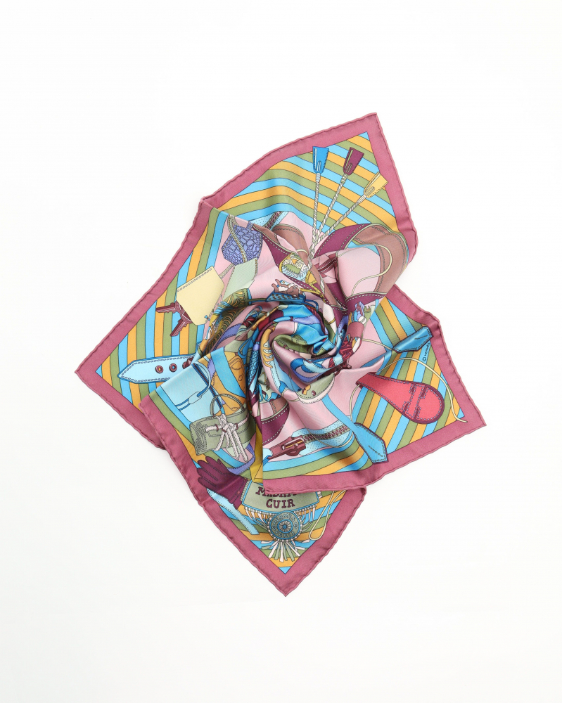 Hermès 42 Silk Scarf