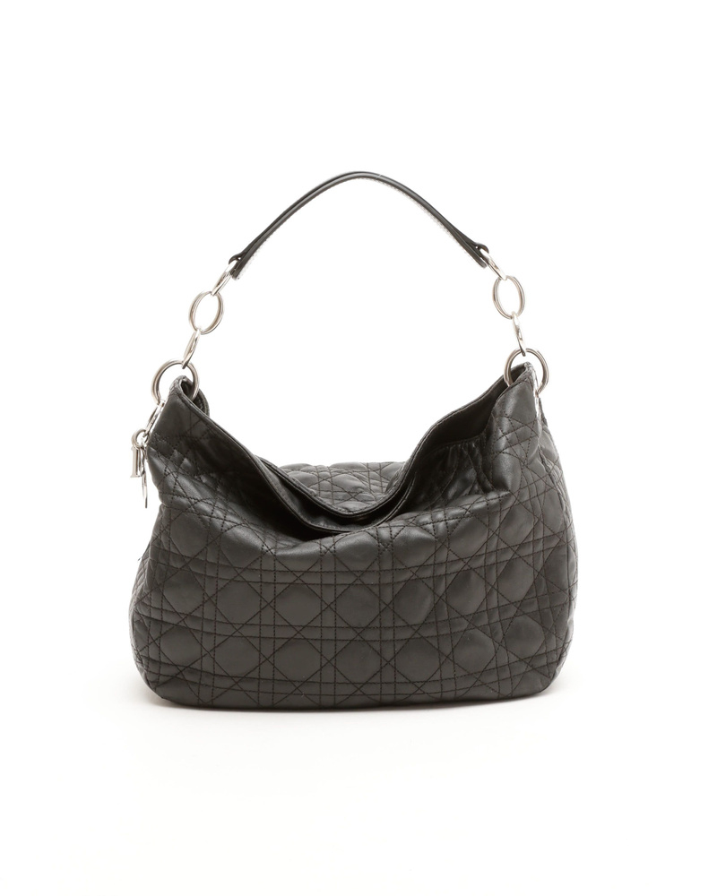 Christian Dior Cannage Lady Dior Soft Hobo Bag