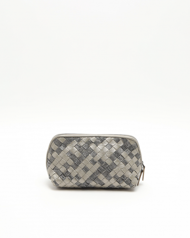 Bottega Veneta Intrecciato Leather Toiletry Pouch