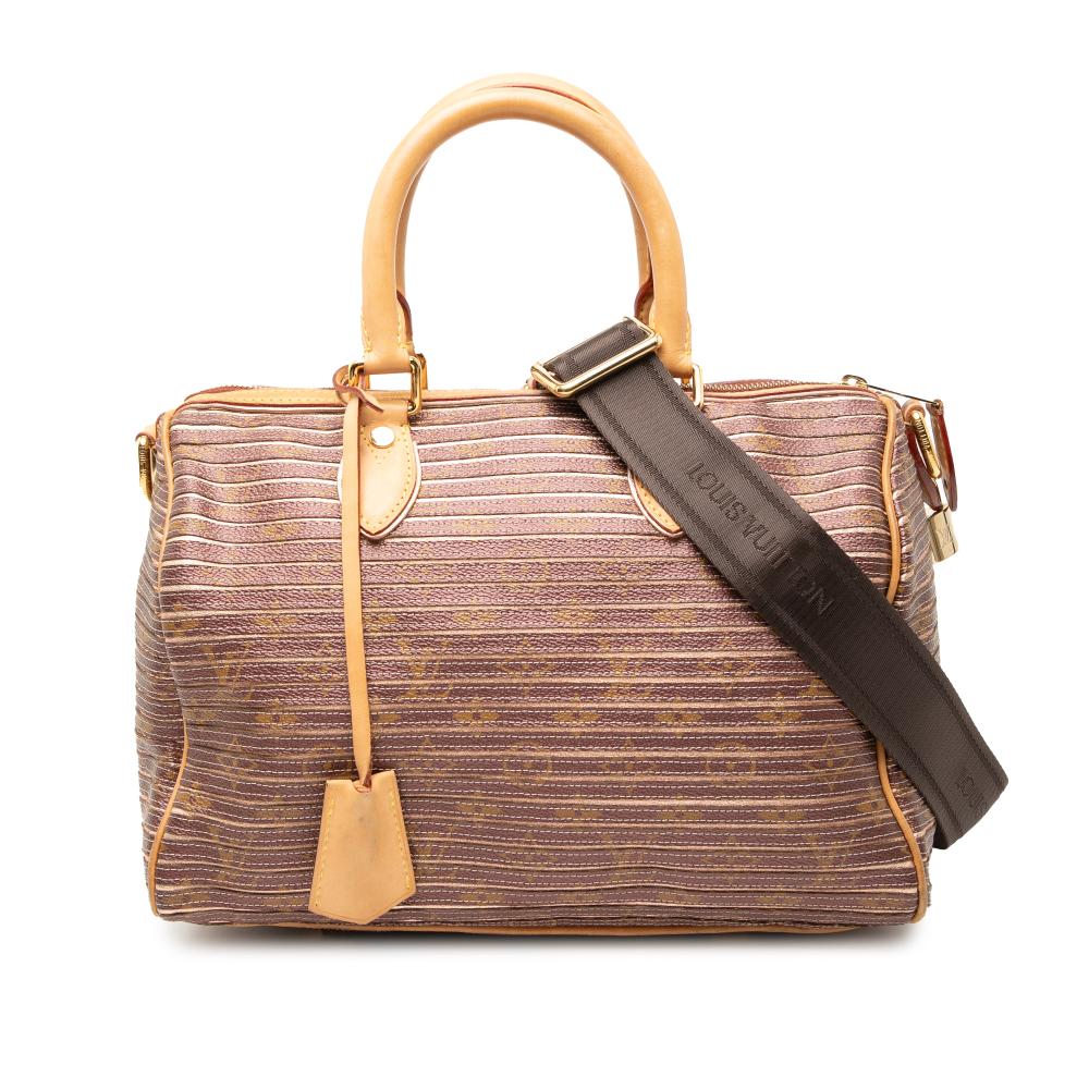 Louis Vuitton B Louis Vuitton Brown Monogram Canvas Fabric Monogram Eden Speedy Bandouliere 30 France