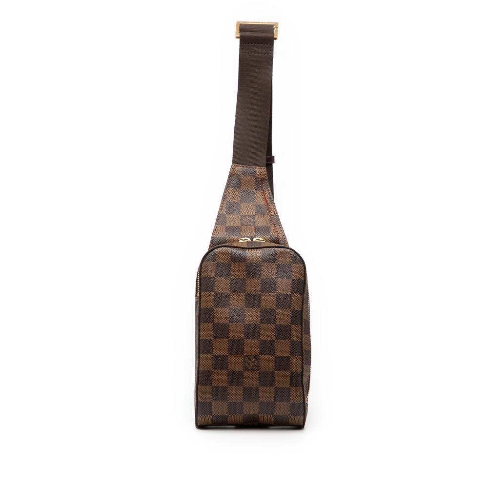 Louis Vuitton AB Louis Vuitton Brown Damier Canvas Fabric Damier Ebene Geronimos Spain
