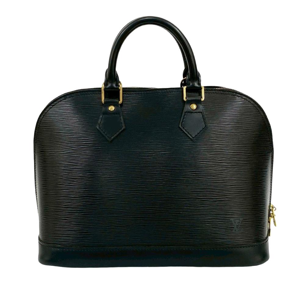 Louis Vuitton AB Louis Vuitton Black Epi Leather Leather Epi Alma PM France