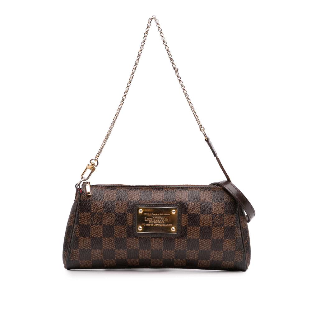 Louis Vuitton B Louis Vuitton Brown Damier Canvas Canvas Damier Ebene Eva France