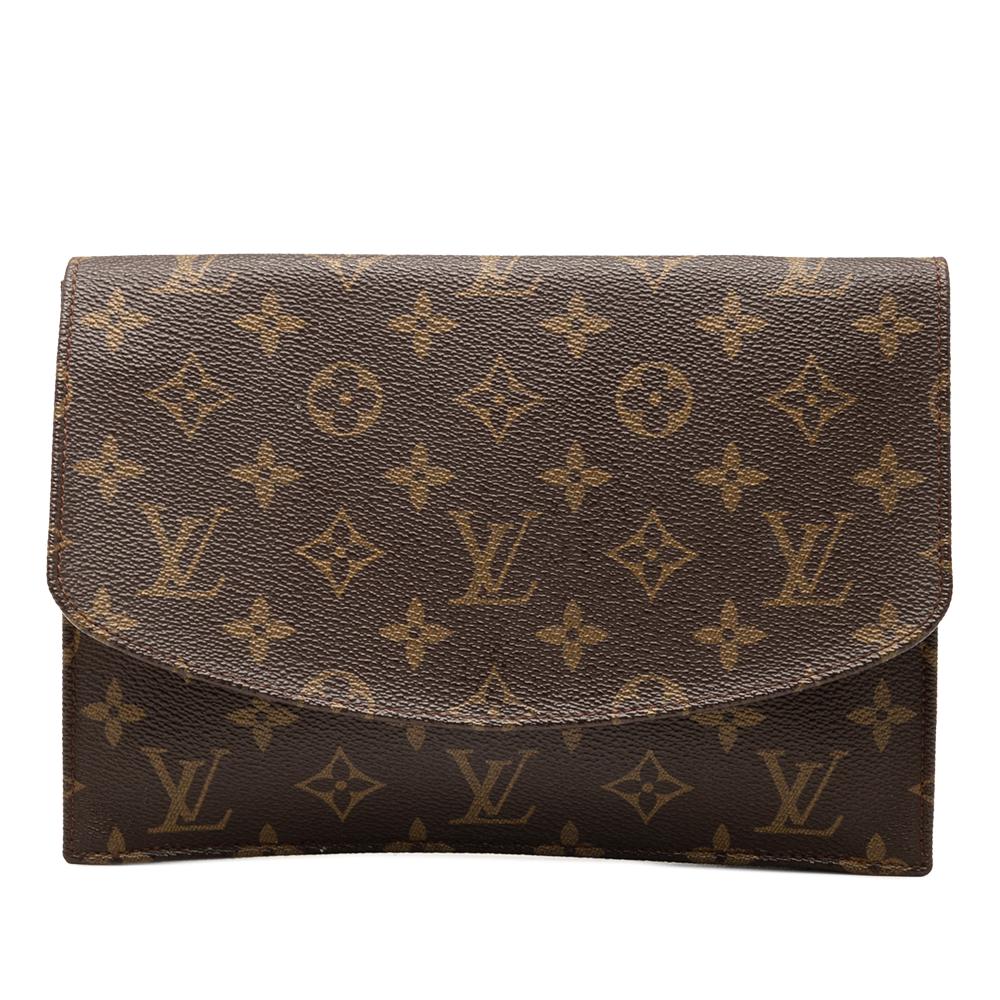 Louis Vuitton B Louis Vuitton Brown Monogram Canvas Fabric Monogram Pochette Rabat 23 France