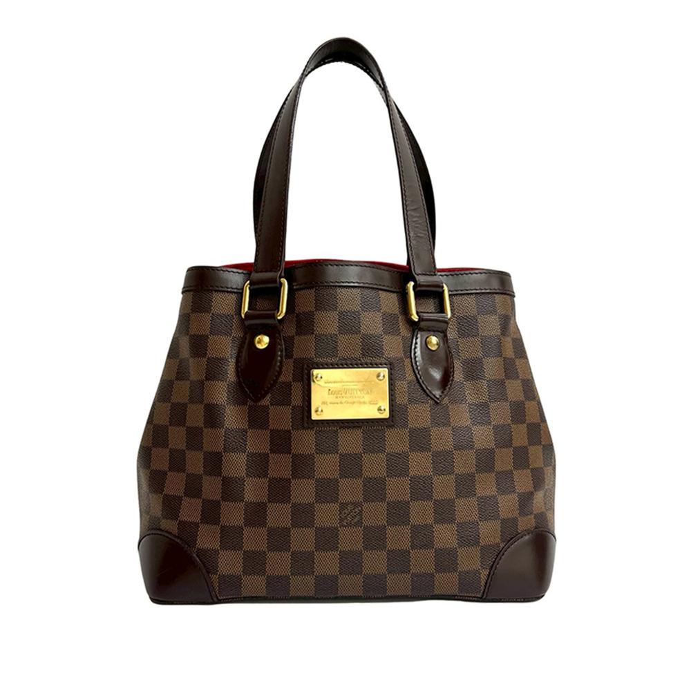 Louis Vuitton AB Louis Vuitton Brown Damier Canvas Fabric Damier Ebene Hampstead PM France